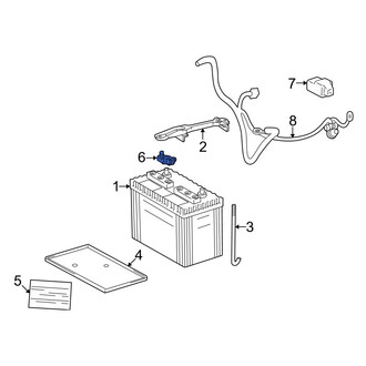 Lexus OE - Battery Cable Terminal End
