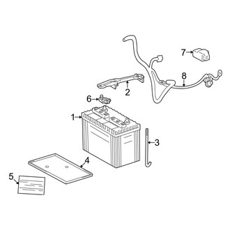 Lexus OE - Electrical - Battery