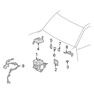 Lexus OE - Electrical - ABS Components