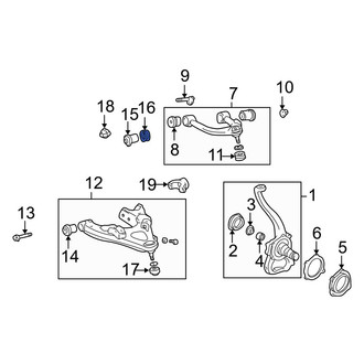 Lexus OE - Suspension Control Arm Spacer