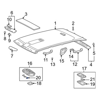 Lexus OE - Front Dome Light Bulb