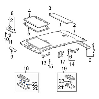 Lexus OE - Front Dome Light Bulb