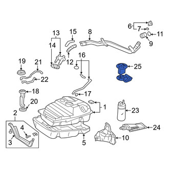 Lexus OE - Fuel Sender and Hanger Assembly