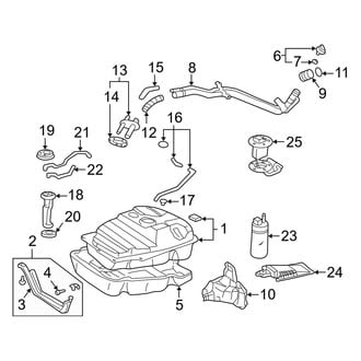 Lexus OE - Fuel System Components