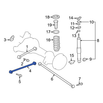 Lexus OE - Rear Lower Suspension Control Arm