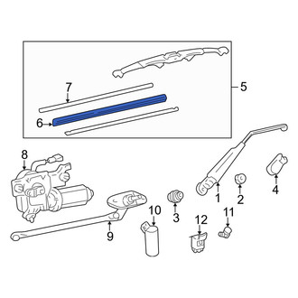 Lexus OE - Front Wiper Blade Refill Set