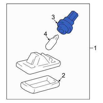 Lexus OE - Rear License Plate Light Socket