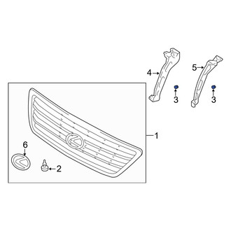 Lexus OE - Grille Nut