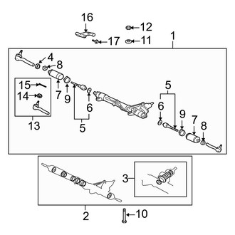 Lexus OE - Steering Gear & Linkage