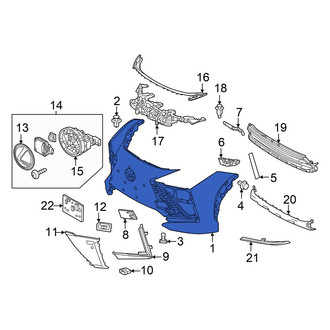 Lexus OE - Front Bumper Cover