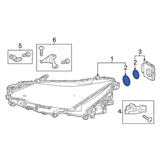 Lexus OE - Headlight Gasket