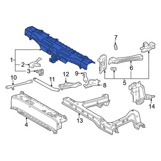 Lexus OE - Front Upper Radiator Support Tie Bar