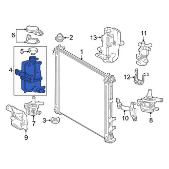 Lexus OE - Drive Motor Inverter Coolant Reservoir