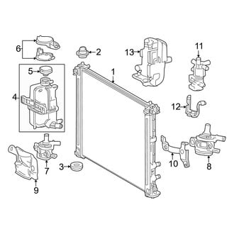 Lexus OE - Cooling - Radiator & Components