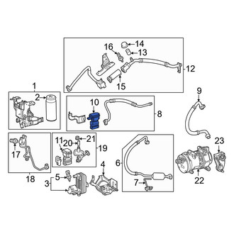 Lexus OE - A/C Expansion Valve