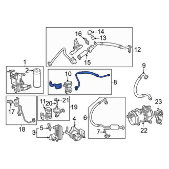 Lexus OE - A/C Refrigerant Liquid Hose