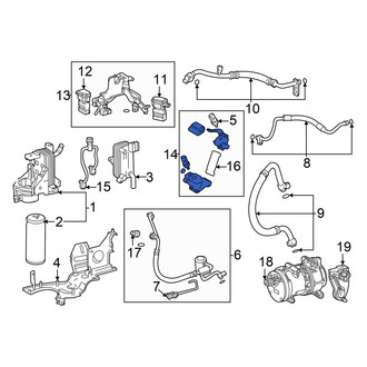Lexus OE - A/C Pipe