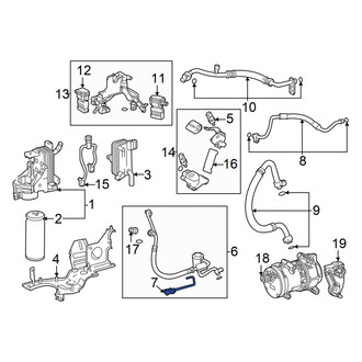 Lexus OE - A/C Refrigerant Temperature Sensor
