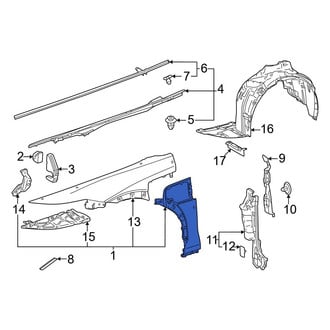 Lexus OE - Front Left Fender