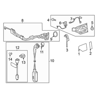 Lexus OE - Fender - Electrical Components (Charging Port)