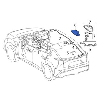 Lexus OE - Radio Antenna Cover