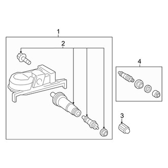 Lexus OE - Electrical - Tire Pressure Monitor Components