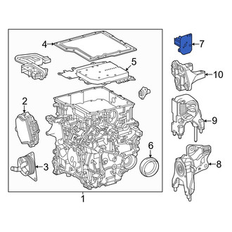 Lexus OE - Front Hybrid Electric Motor Terminal Cover