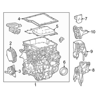 Lexus OE - Electrical Components (Drive Motor, Front)