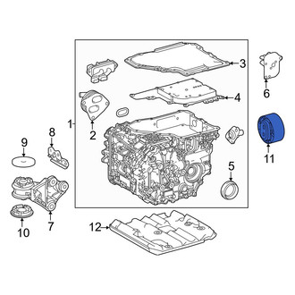 Lexus OE - Drive Motor Insulator