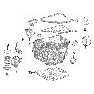 Lexus OE - Electrical Components (Drive Motor, Rear)