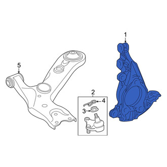 Lexus OE - Left Steering Knuckle