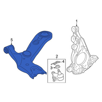 Lexus OE - Front Right Suspension Control Arm