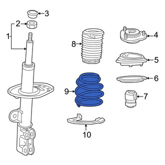 Lexus OE - Front Coil Spring