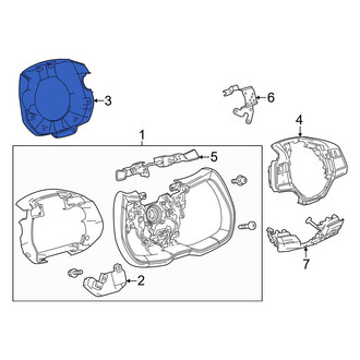 Lexus OE - Steering Wheel Back Cover