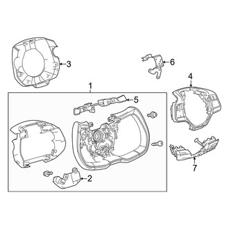 Lexus OE - Steering Wheel & Trim (With Steer by Wire)