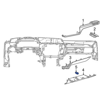 Lexus OE - Right Courtesy Light