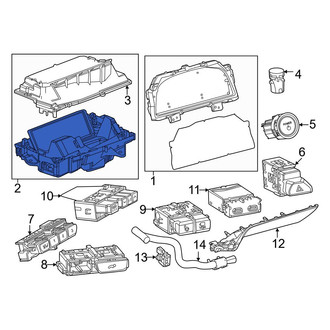 Lexus OE - Heads Up Display Assembly