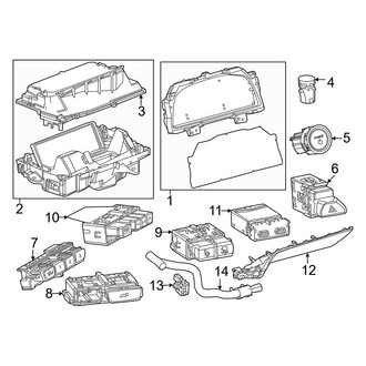 Lexus OE - Instrument Panel - Cluster & Switches