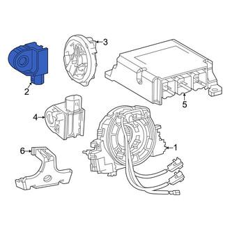Lexus OE - Front Air Bag Impact Sensor