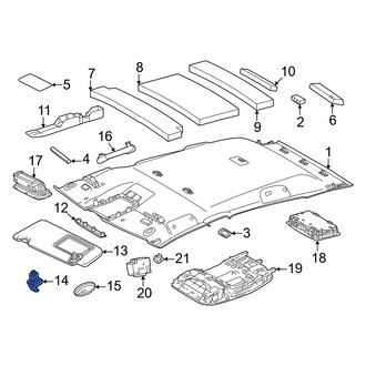 Lexus OE - Sun Visor Holder
