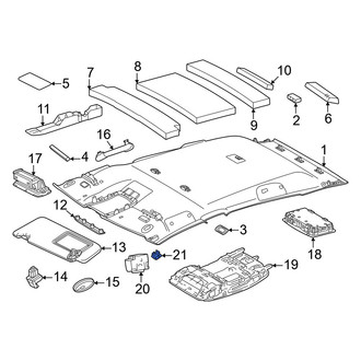 Lexus OE - Navigation Microphone Bezel