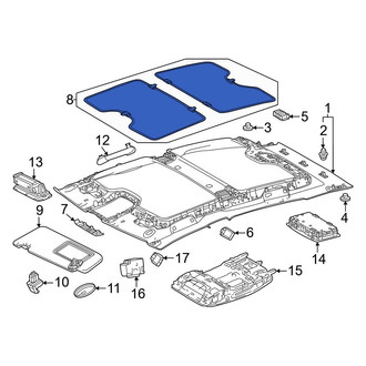 Lexus OE - Sunroof Cover