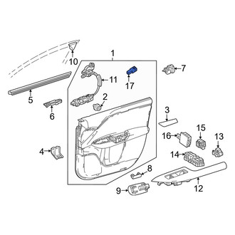 Lexus OE - Front Upper Courtesy Light