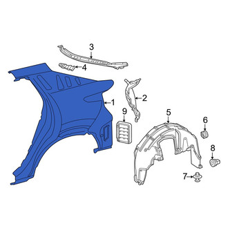 Lexus OE - Rear Left Outer Quarter Panel