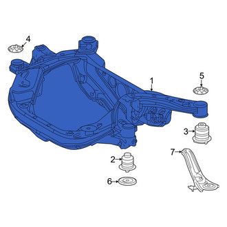 Lexus OE - Rear Suspension Subframe Crossmember
