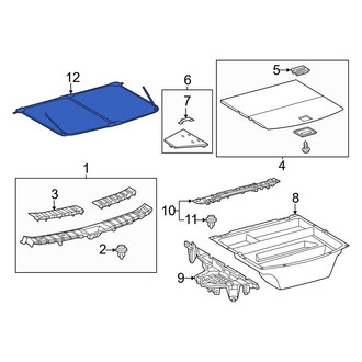 Lexus OE - Rear Cargo Cover