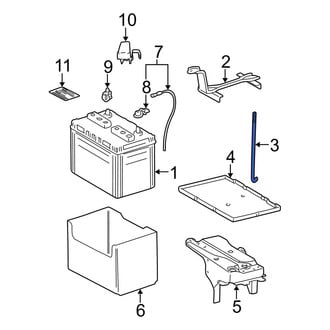 Lexus OE - Battery Hold Down Bolt