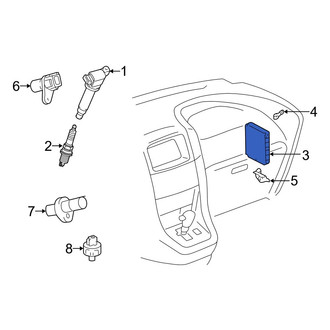Lexus OE - Engine Control Module (ECM)