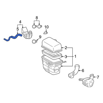 Lexus OE - PCV Valve Hose
