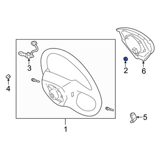 Lexus OE - Steering Wheel Nut